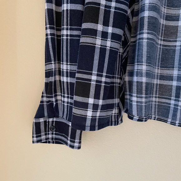 Blue Plaid Flannel - Picture 4 of 5